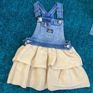 Toddler overall dress